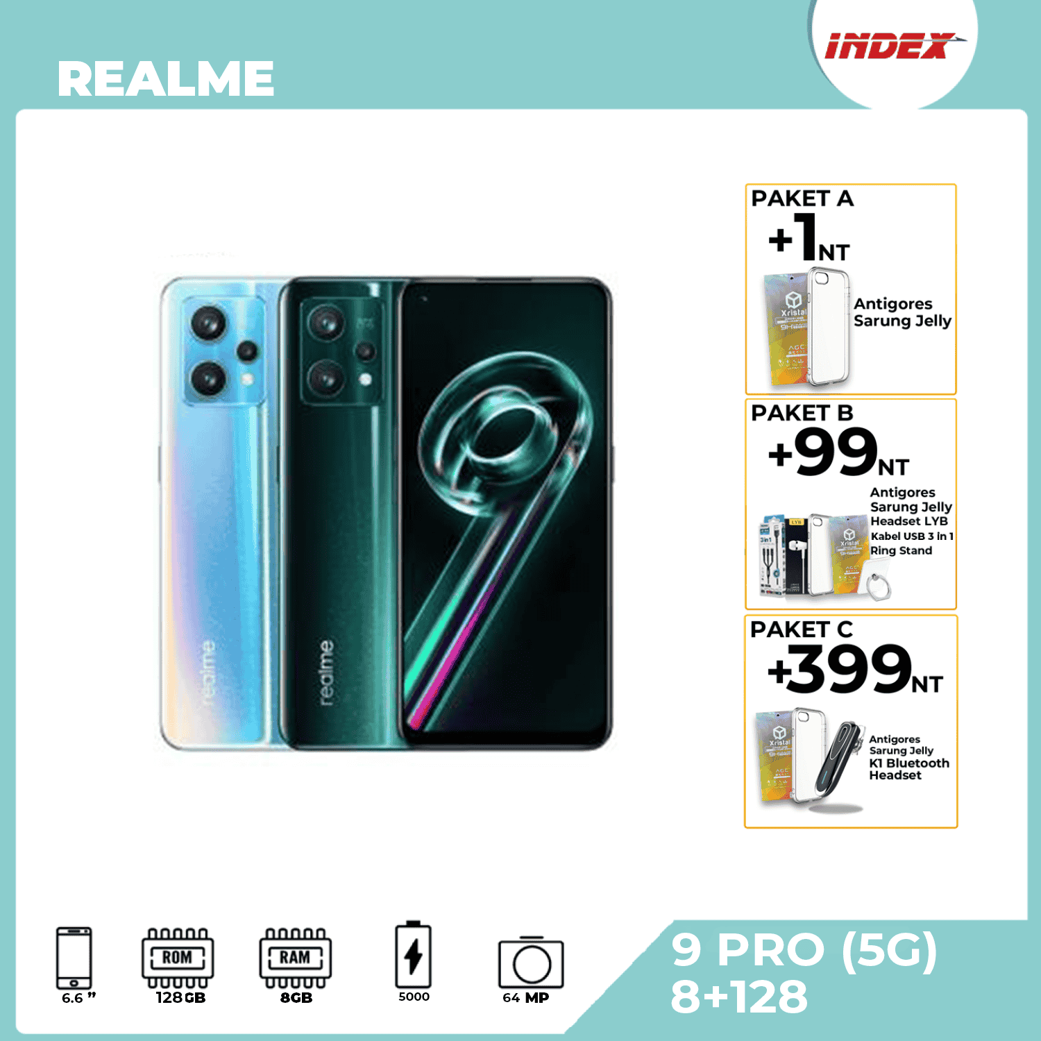 REALME 9 PRO (5G) 8GB/128GB