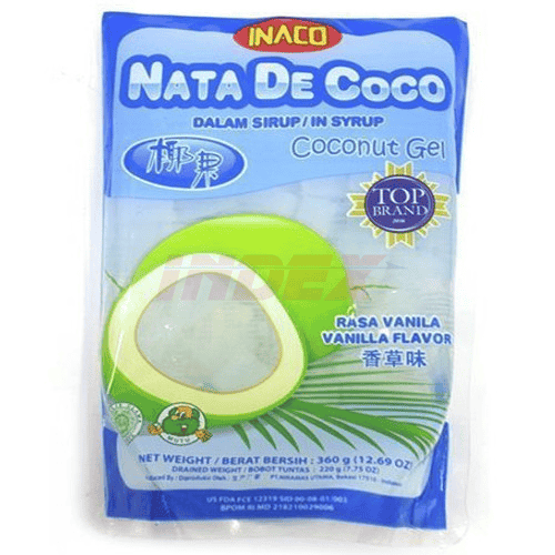 INACO  Nata De COCO Vanilla 360ml