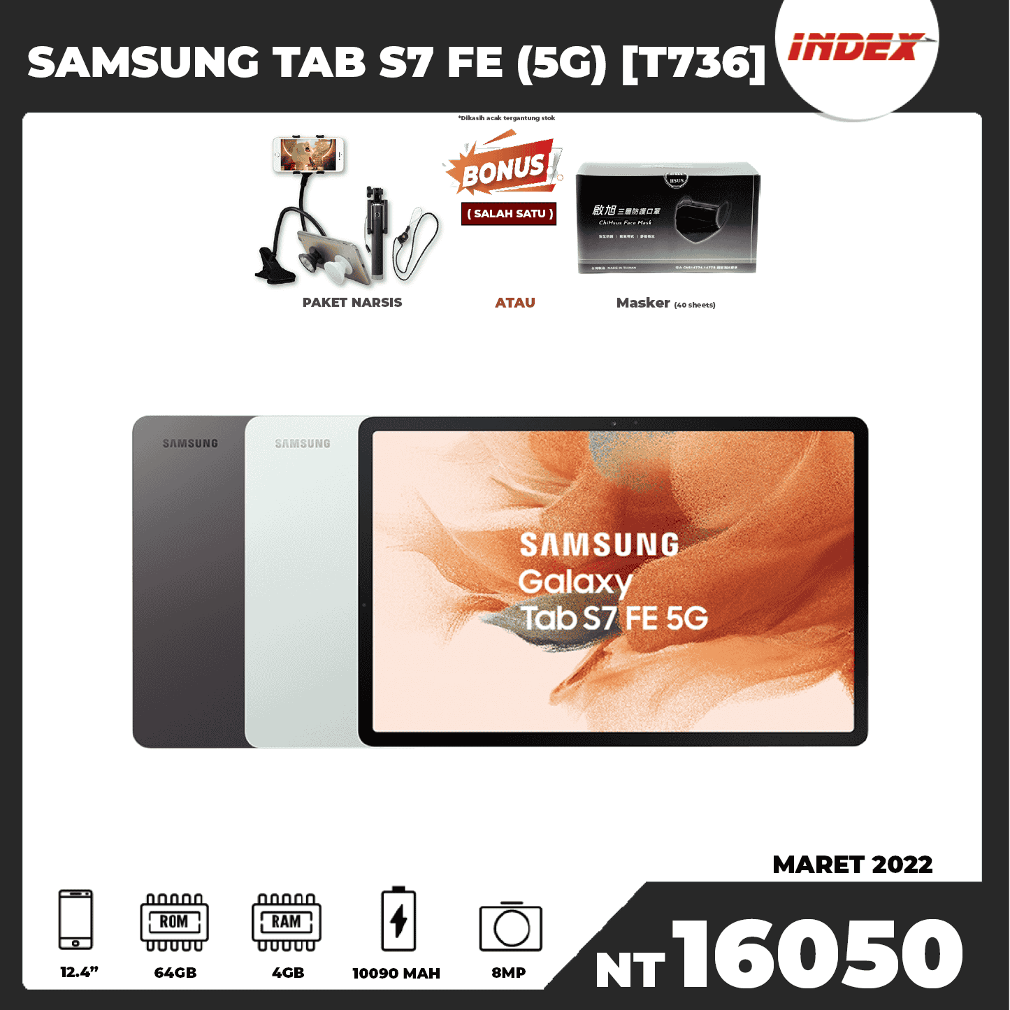 SAMSUNG TAB S7 FE (5G) [T736]