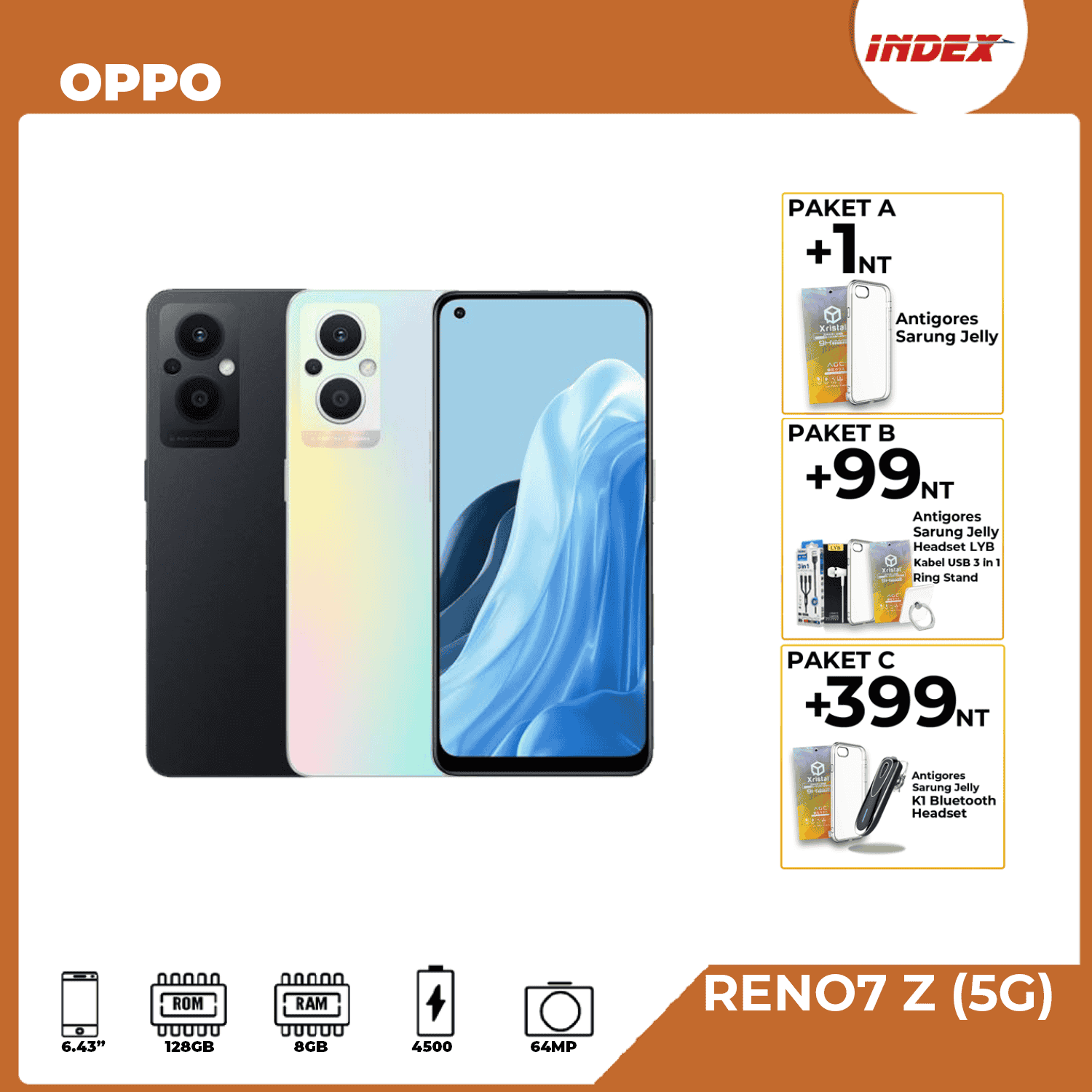 OPPO RENO7 Z (5G) 8GB/128GB