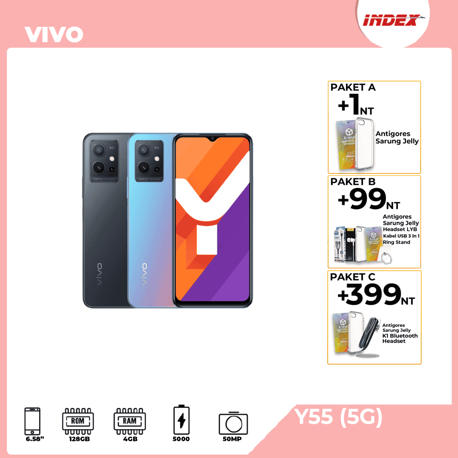 VIVO Y55 (5G) 4GB/128GB