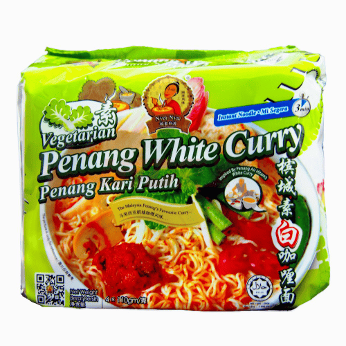NYOR NYAR Vegetarian Penang White Curry Noodles  4*110g