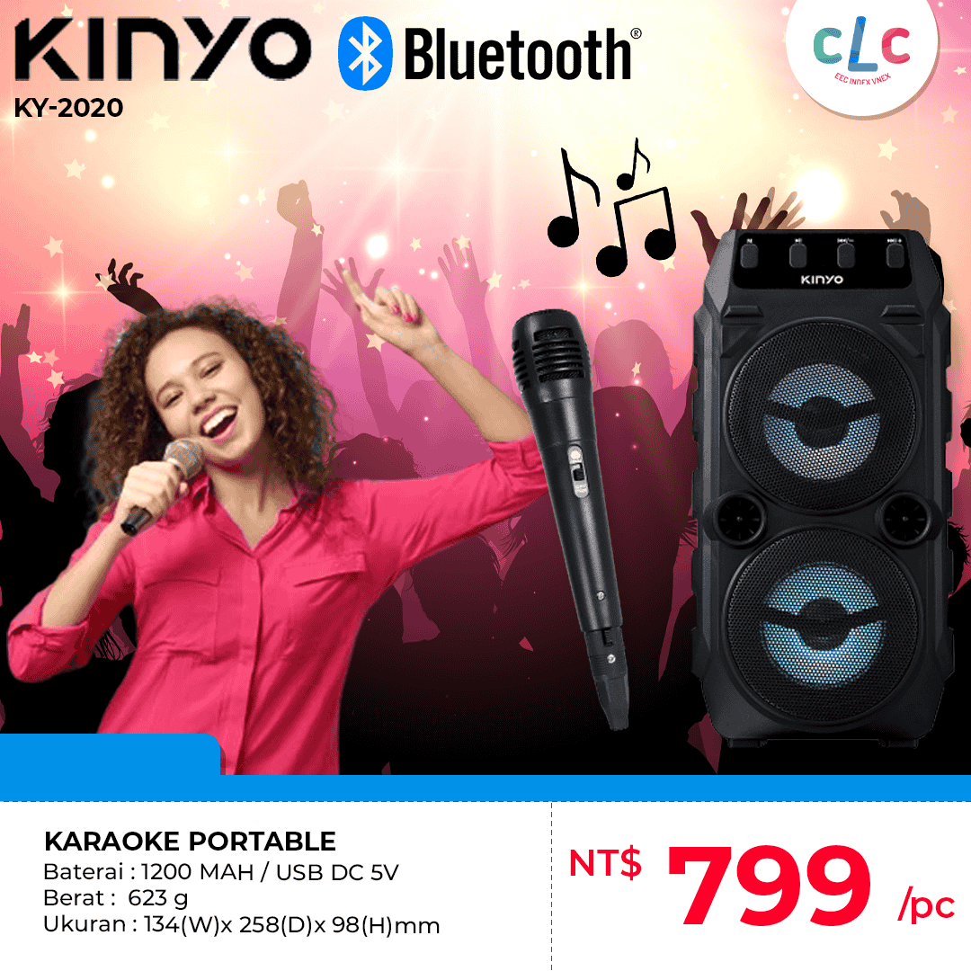 KINYO Karaoke Portable KY-2020