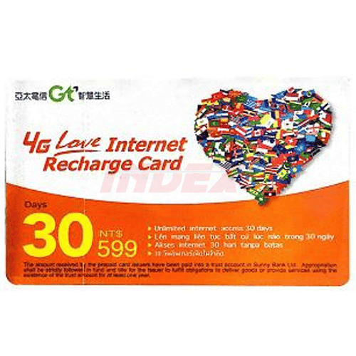 LOVE Internet 4G 30 Days