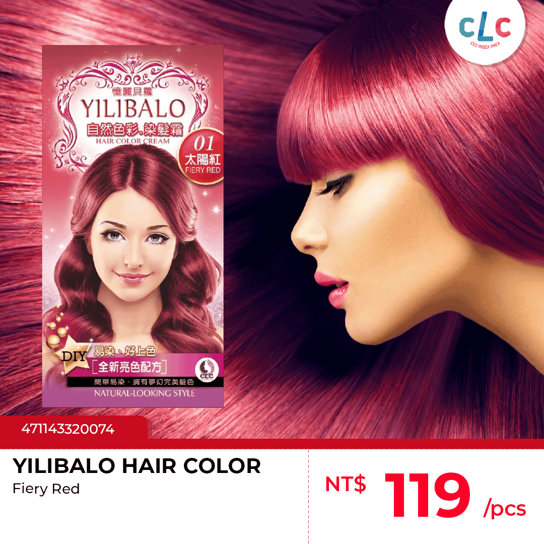 YILIBALO Hair Color Fiery Red