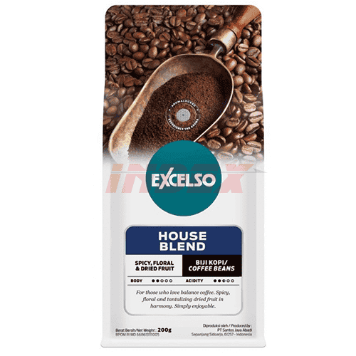 EXCELSO House Blend Beans 200g