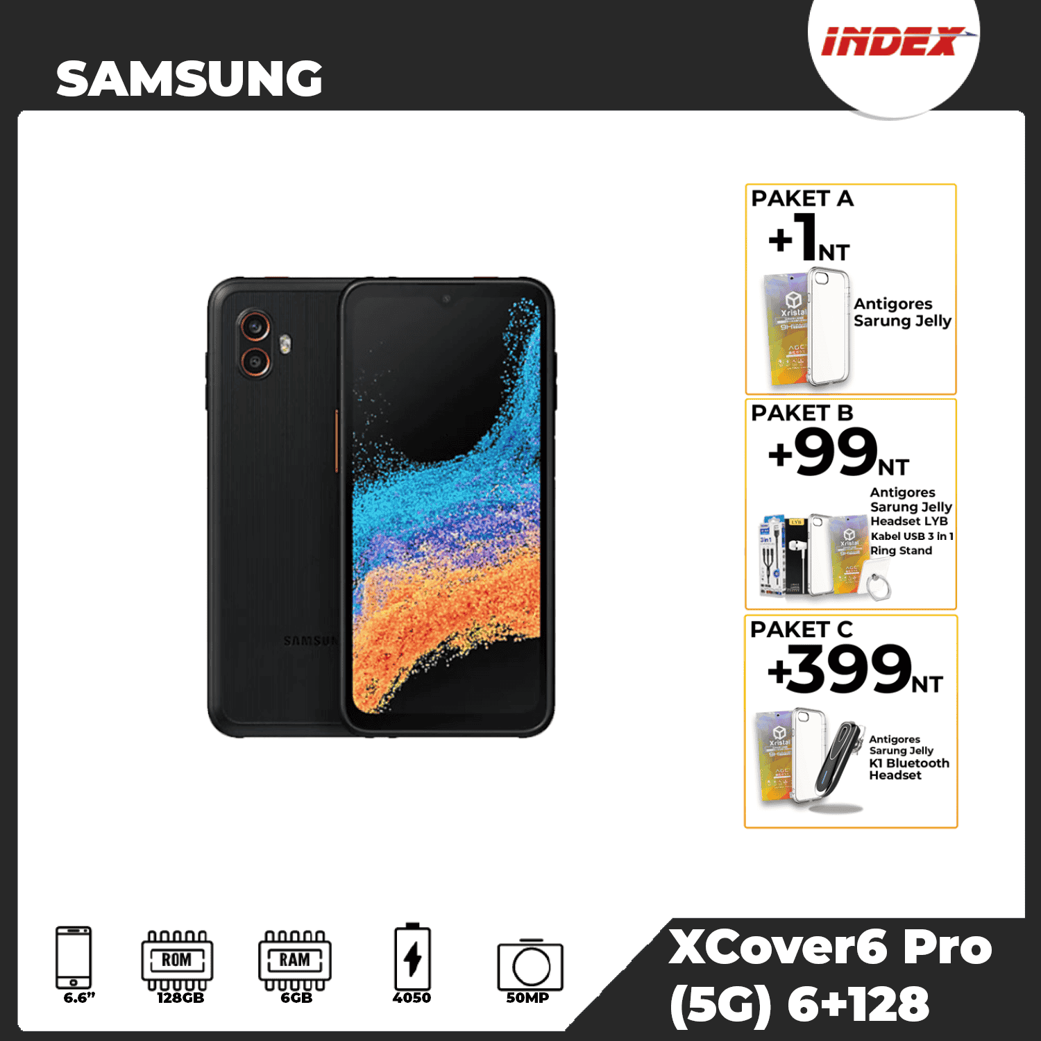 SAMSUNG XCover6 Pro (5G) 6GB/128GB