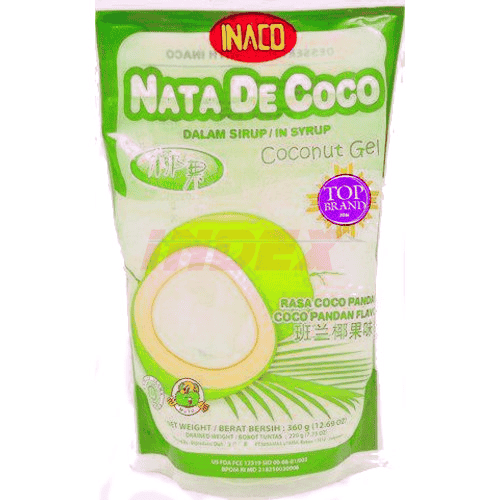 INACO Nata De Coco Cocopandan 360ml