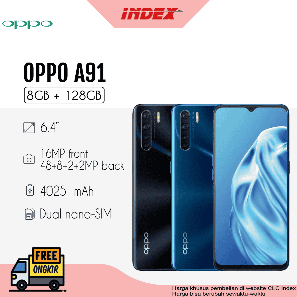 Oppo A91 Index Indonesia Delivery Express Produk