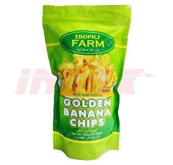 TROPICS FARM Golden Banana Chips