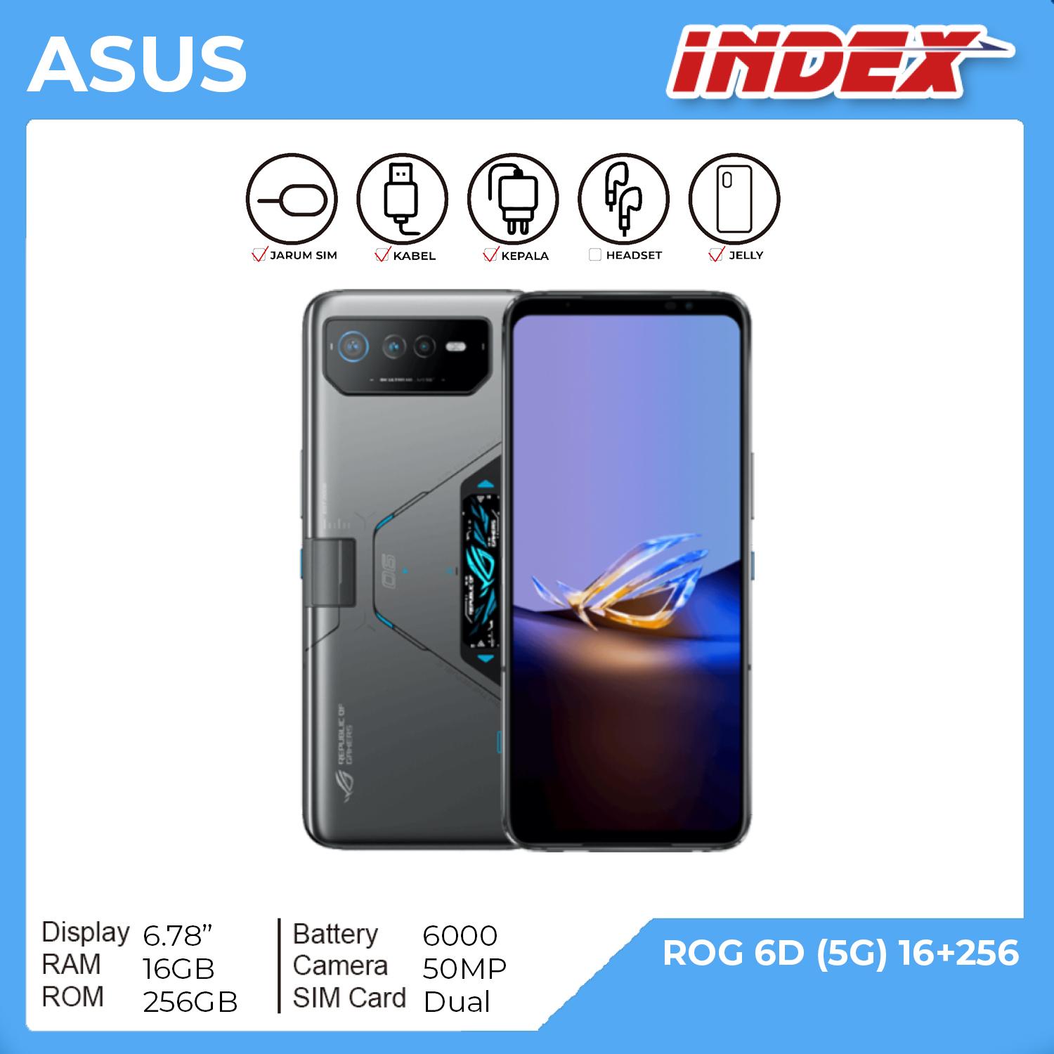 ASUS ROG 6D (5G) 16G|-INDEX | Indonesia Delivery Express-PRODUK