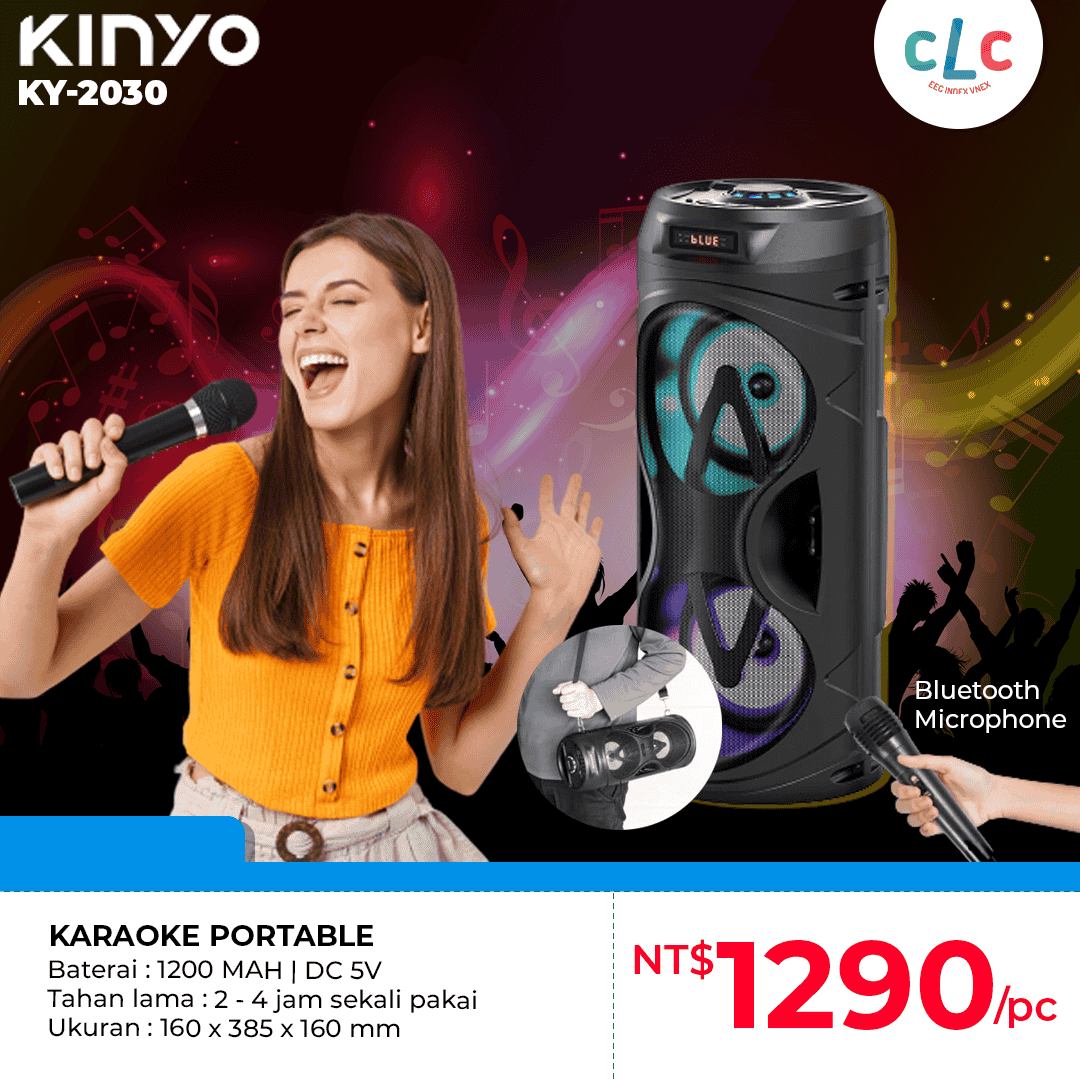 KINYO Karaoke Portable KY-2030