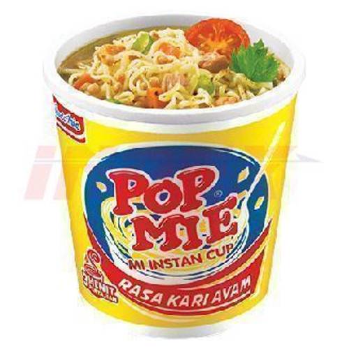 POP MIE Kari Ayam Instant Cup