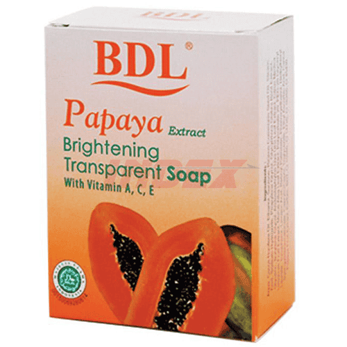 BDL Papaya Transparent Soap 90g