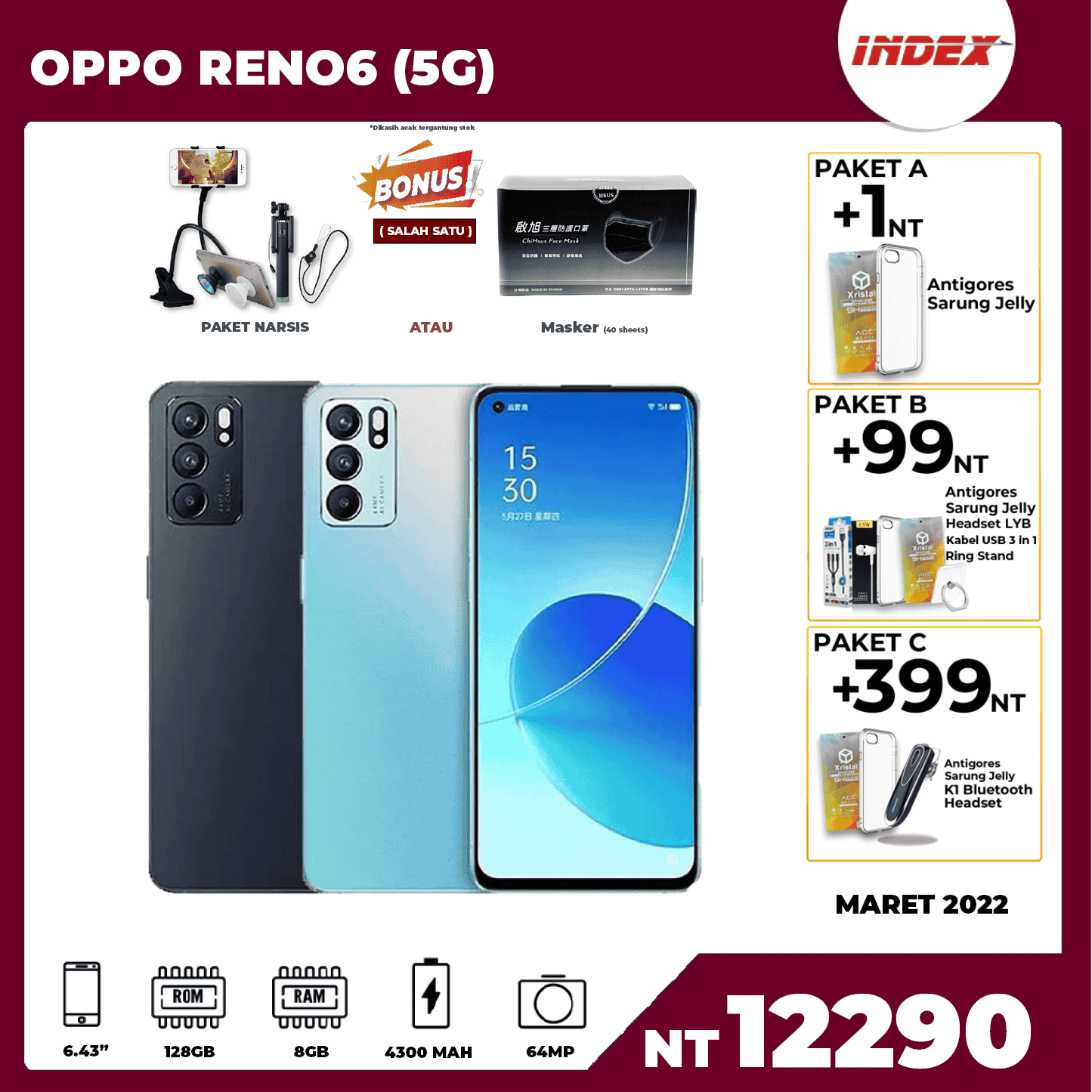 OPPO RENO6 (5G)