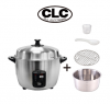 CLC Stainless Steel Rice Cooker 220V (SILVER)