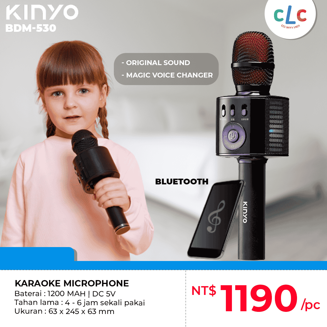 KINYO Karaoke Microphone BDM-530