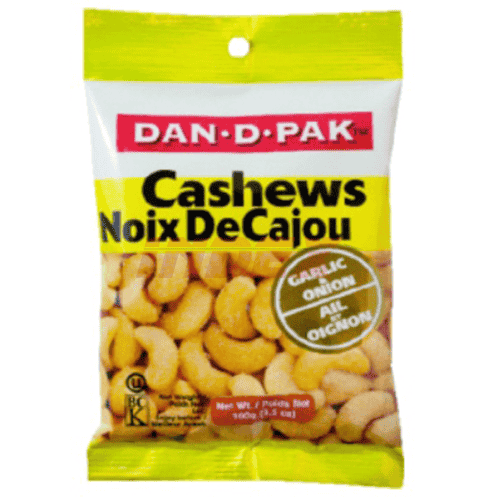 DAN D PAK Cashews Garlic & Onion